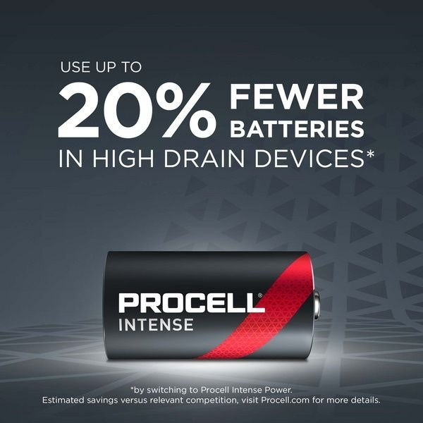 Procell Intense Alkaline Battery LR20 D