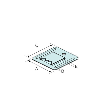 Simpson Strong Tie Cladding Clip 2mm