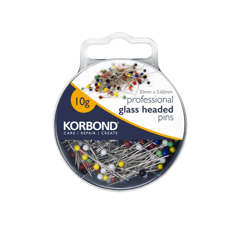 Professional Glass Head Pins
