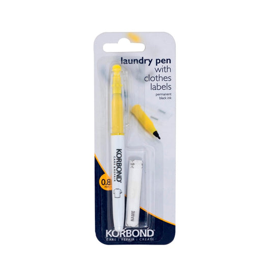 Laundry Pen With Clothes Labels