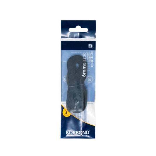 Elastic Black 6mm