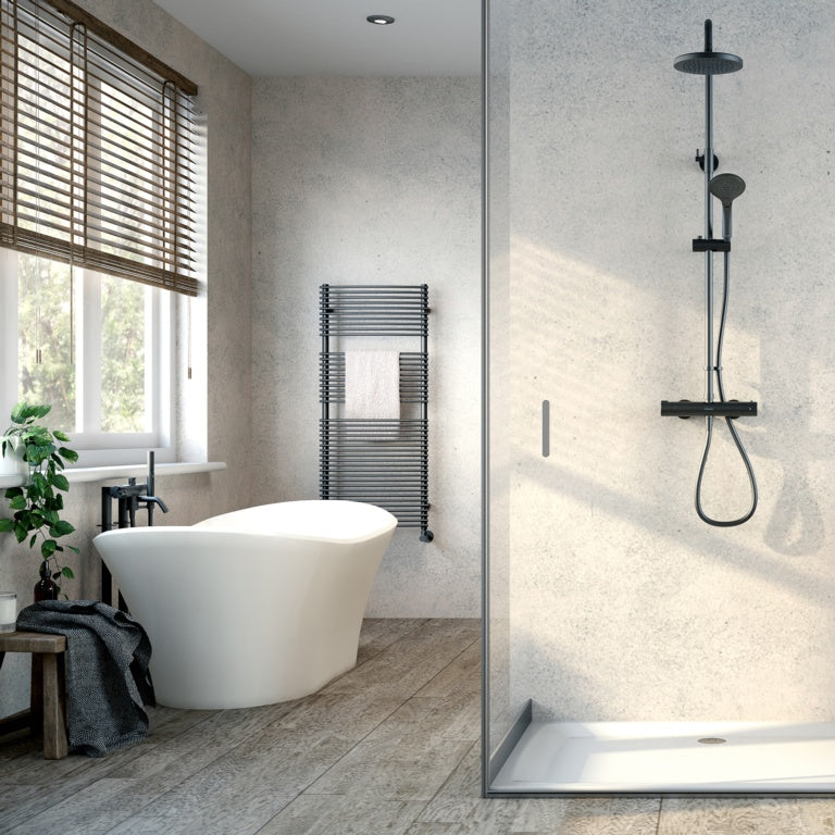Aqualisa Round Bar Valve Dual Mixer Shower