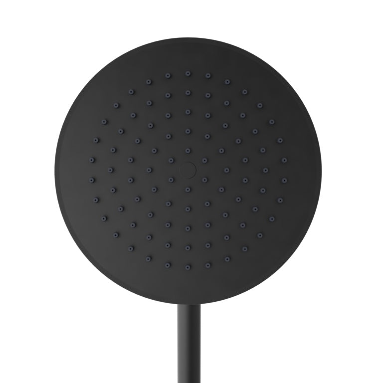 Aqualisa Round Bar Valve Dual Mixer Shower Matt Black