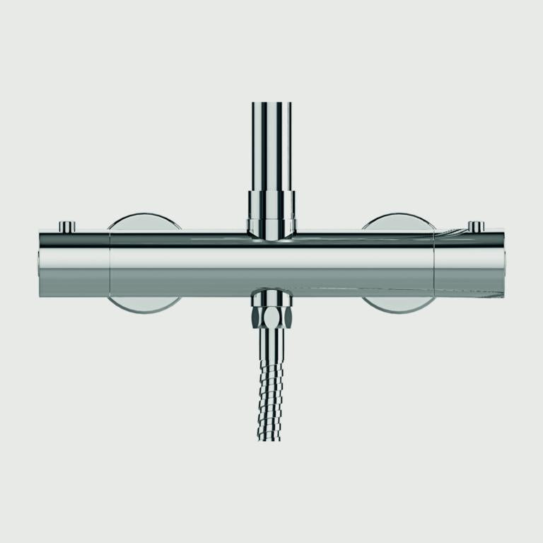 Gainsborough Round Bar Mixer Shower
