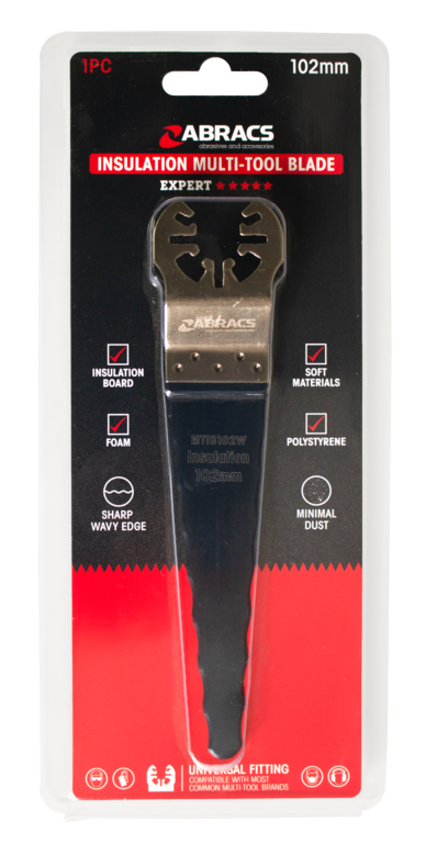 Abracs M/Tool Wavy Edge Insulation Blade