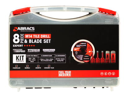 Abracs M14 Tile Drill & Blade Set