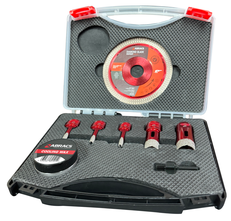 Abracs M14 Tile Drill & Blade Set