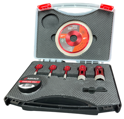 Abracs M14 Tile Drill & Blade Set