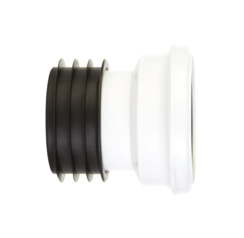 Securplumb Straight W/C Pan Connector