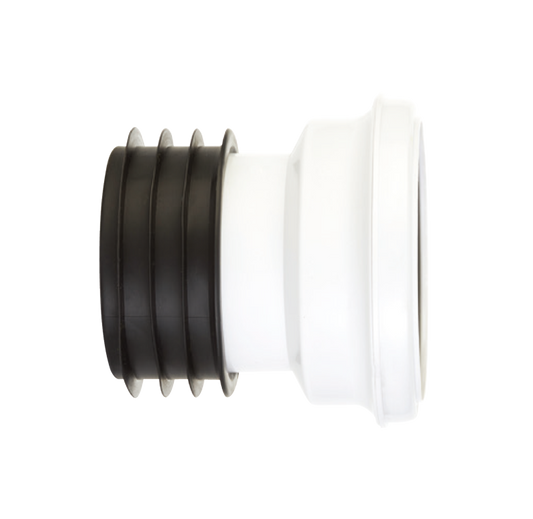 Securplumb Straight W/C Pan Connector