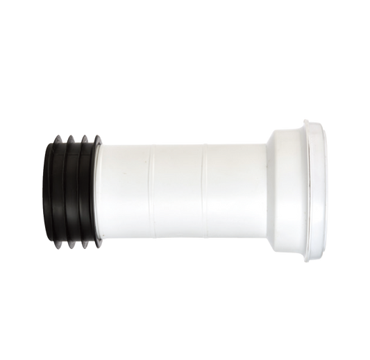 Securplumb Extending Straight W/C Pan Connector