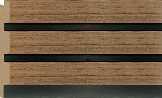 Bosco 3D Wall Panel 300mm x 12mm x 2.6m Natural Oak