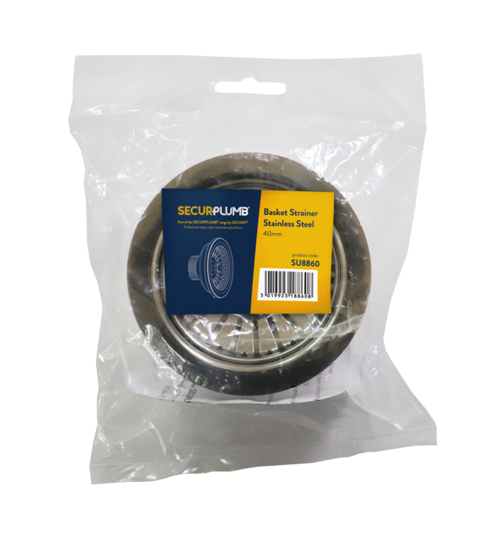 Securplumb Stainless Steel Sink Basket Strainer