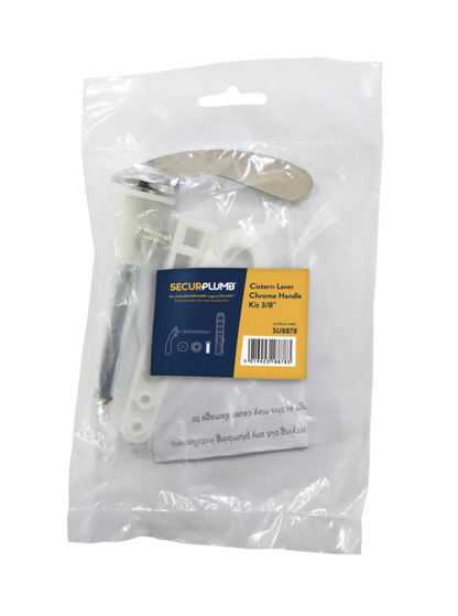 Securplumb Chrome Cistern Lever Handle Kit