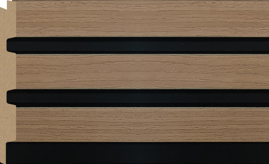 Bosco 3D Wall Panel 300mm x 12mm x 2.6m Beech