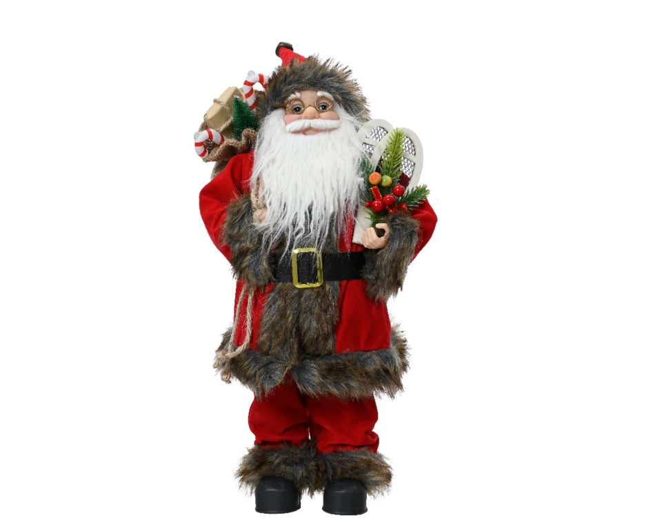Kaemingk Red Christmas Santa 30cm