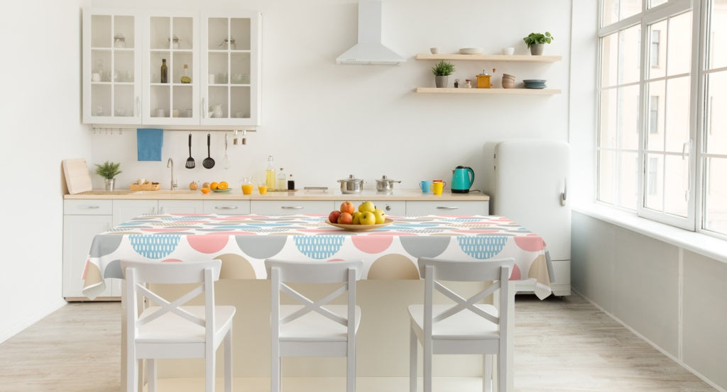 d-c-fixÂ® Fancy Circles Tablecloth