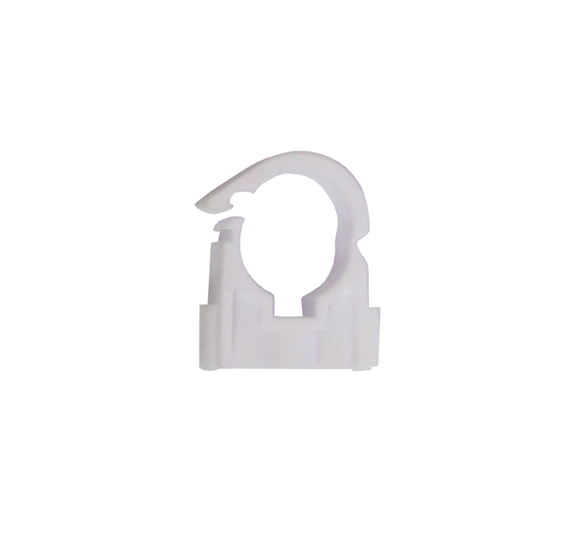 Securplumb 22mm White Clip Over Pipe Clips