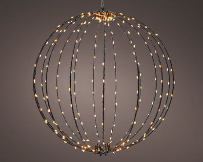 Kaemingk Micro LED Frame Light Black & Warm White 240 LED