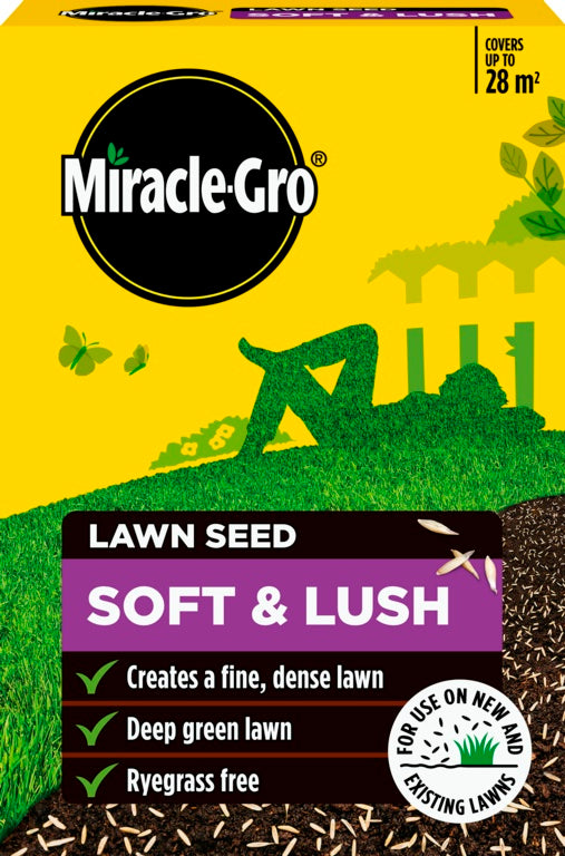 Miracle-GroÂ® Lawn Seed Soft & Lush