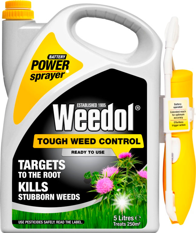 Weedol Tough Weed Control 5L Power Sprayer