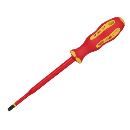 Draper VDE Plain Slot Screwdriver 6.5x150mm