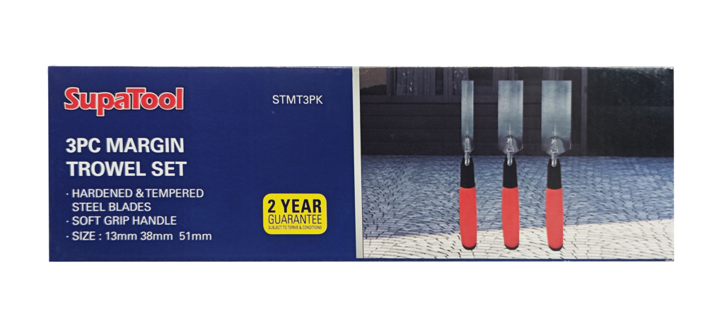 SupaTool Margin Trowel Set 3pce