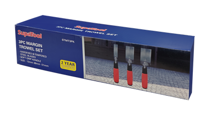 SupaTool Margin Trowel Set 3pce