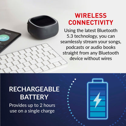 Itek Bluetooth Black Speaker & Mic