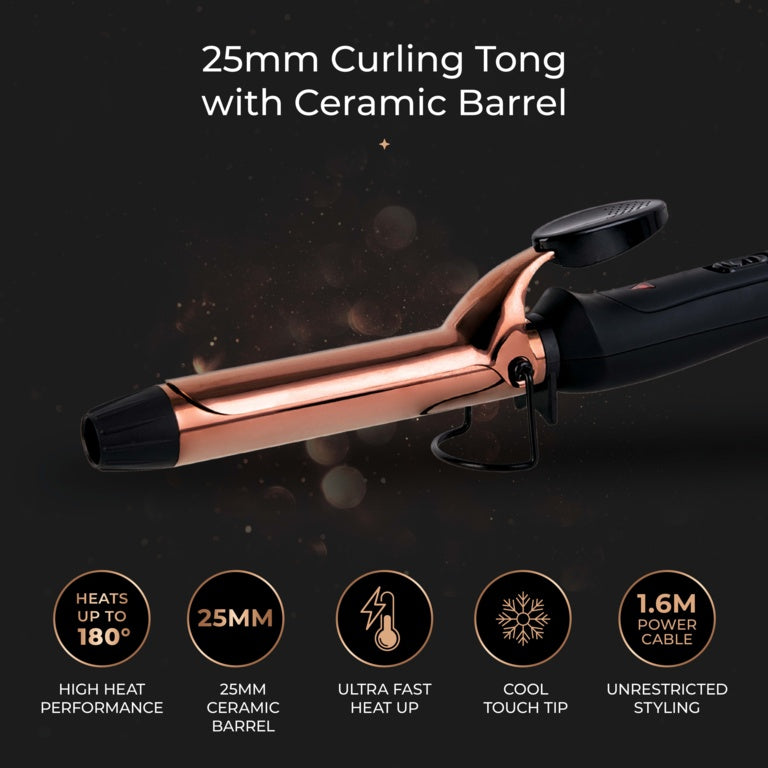 Carmen Noir 11 Curling Tong