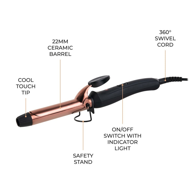 Carmen Noir 11 Curling Tong
