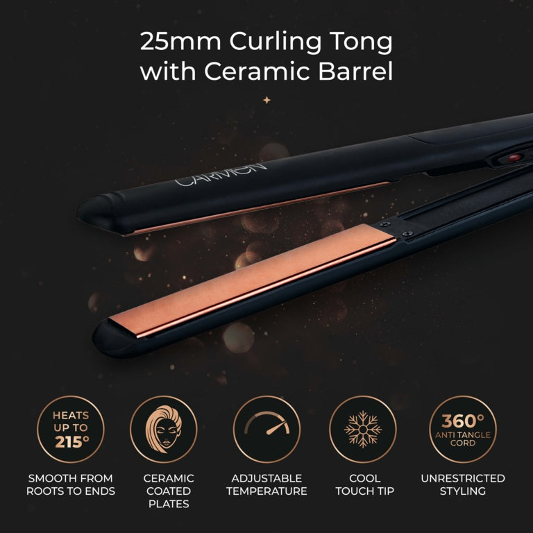 Carmen Noir 11 Hair Straightener