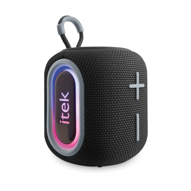 Itek Bluetooth Black Speaker & LED Lights 5w