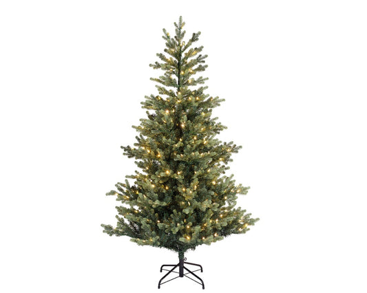 Kaemingk Geneva Fir With Warm White & Multi LEDs 180cm