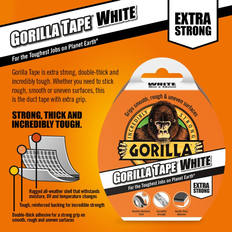 Gorilla White Tape