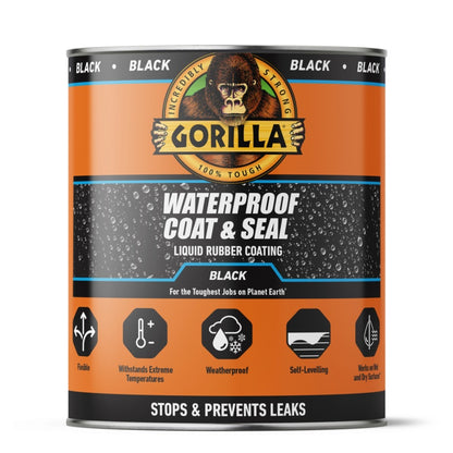 Gorilla Waterproof Coat & Seal Black