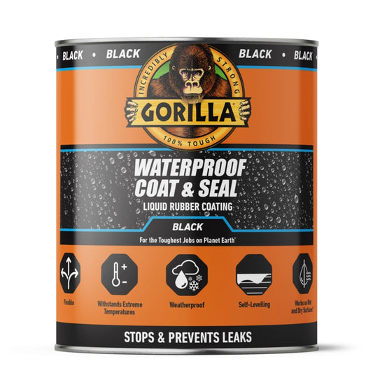 Gorilla Waterproof Coat & Seal Black