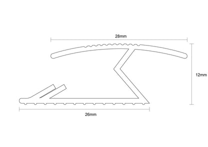 Regency Z Section M130 900mm