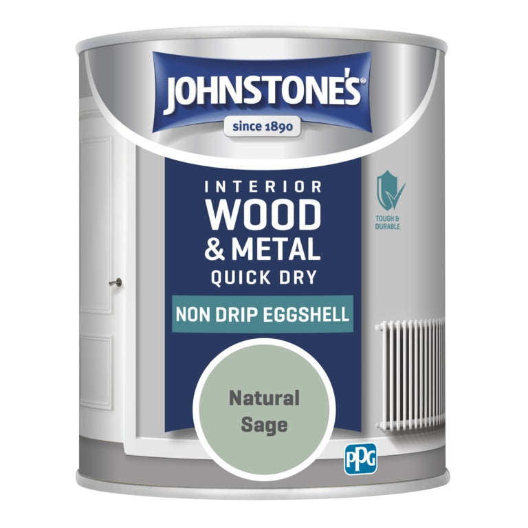 Johnstone's Non Drip Eggshell 750ml