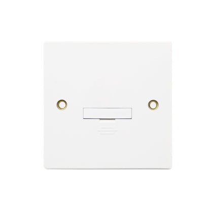 Square 1 Gang Unswitched Fused Spur