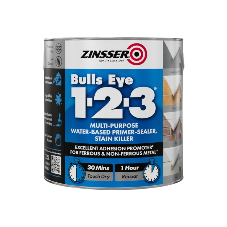 Zinsser Bullseye 1-2-3 Deep Tint Primer 500ml