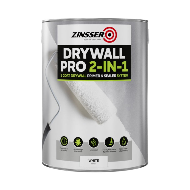 Zinsser Drywall Pro 2in1 Primer & Sealer