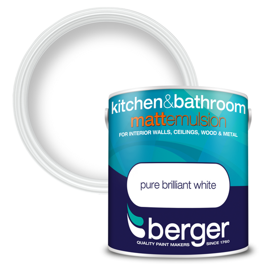 Berger Kitchen & Bathroom Matt Emulsion