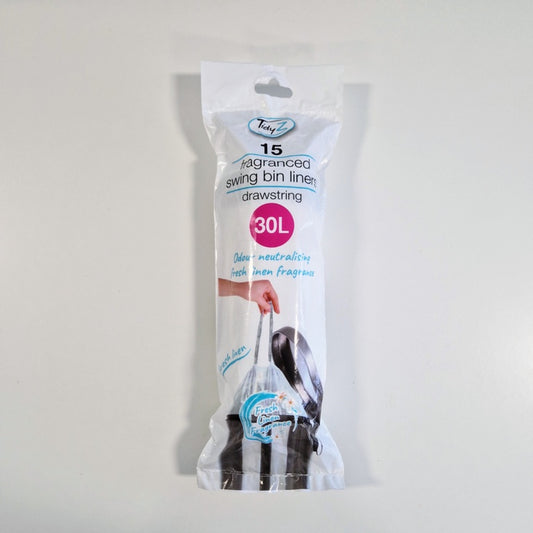 Tidyz Drawstring Fragranced Swing Bin Bags 30L