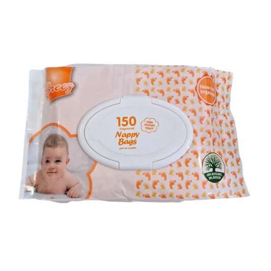 Tidyz Nappy Bags Clip Close Lid