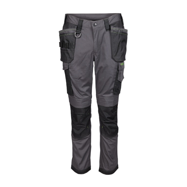 Apache Sudbury Slim Fit Holster Trouser Grey Black 36L 31"