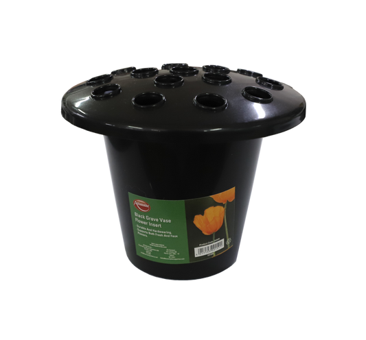 Black Grave Vase