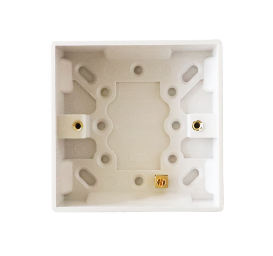 Securlec Surface Pattress Box 1g Square 25mm