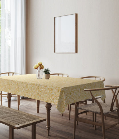 d-c-fixÂ® Monte Carlo Tablecloth - Splash Citron