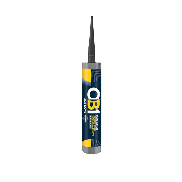 OB1 Multi Surface Sealant & Adhesive 290ml Anthracite